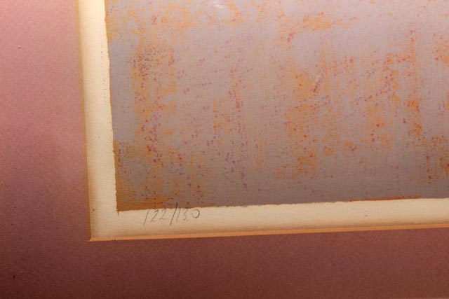 Signed Limited Edition Modern Lithograph