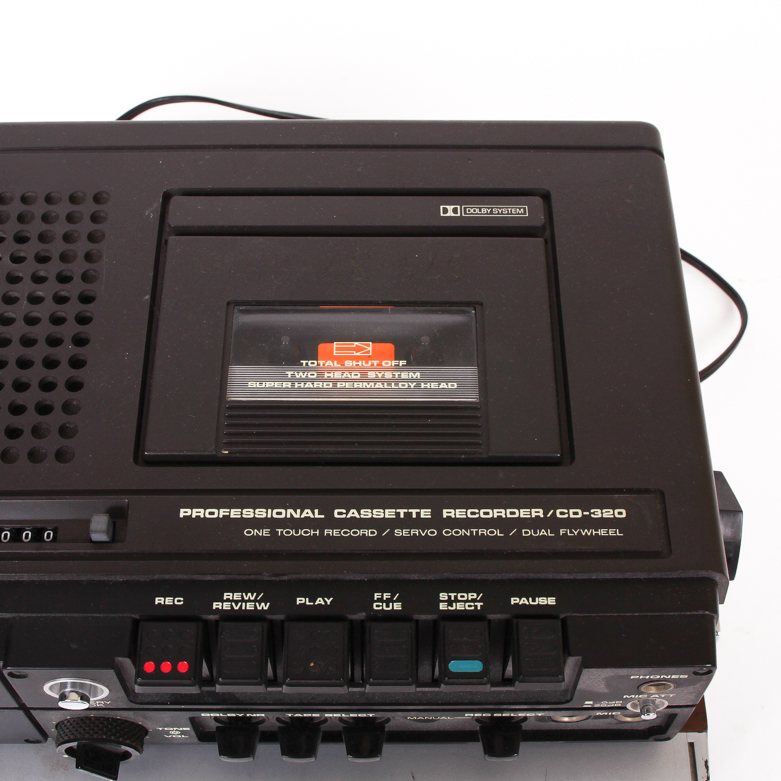 Marantz Superscope Cassette Recorder and Electrobrand 8 Track Stereo Player