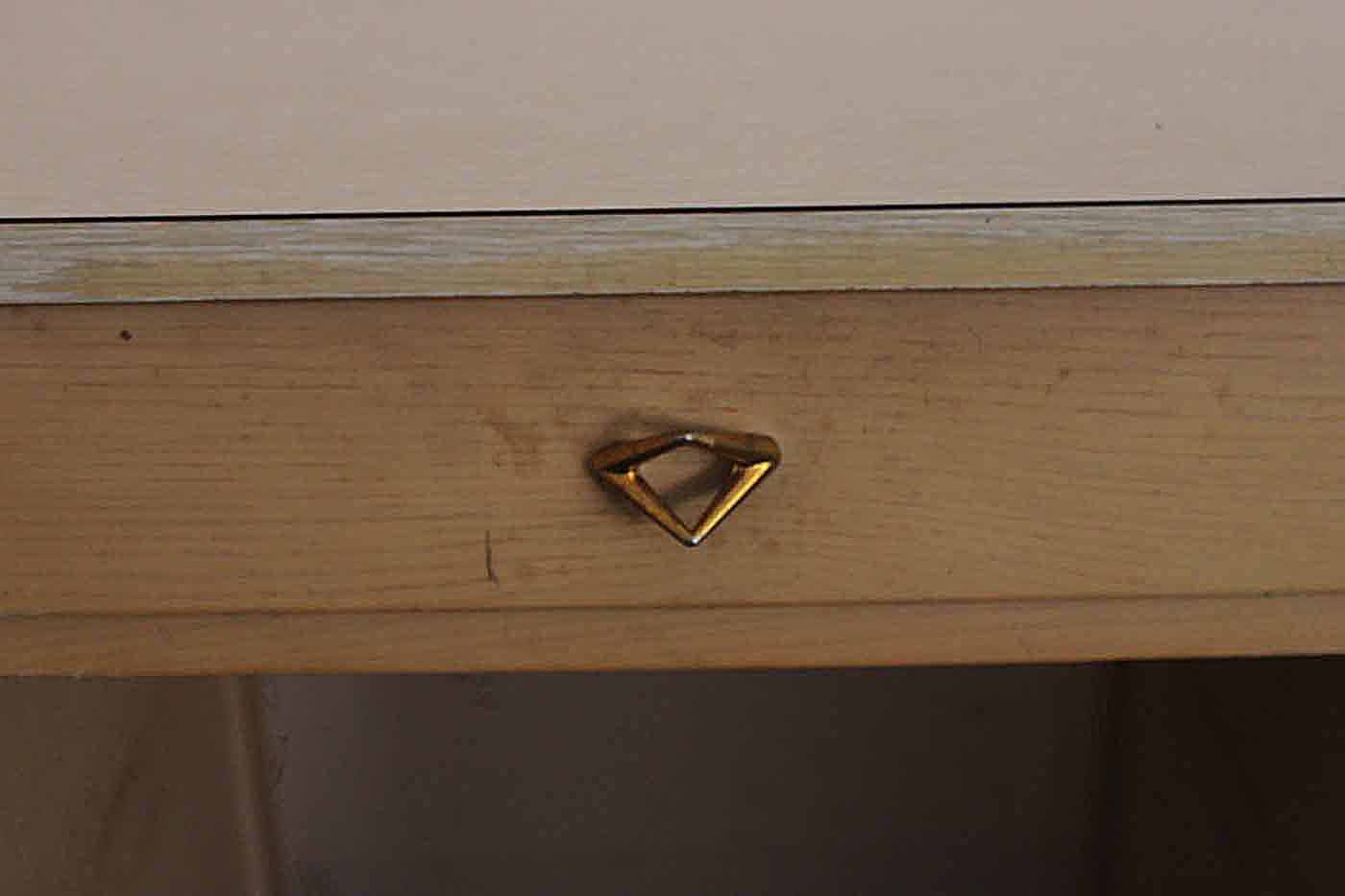 Mid-Century Desk and Maple Chair