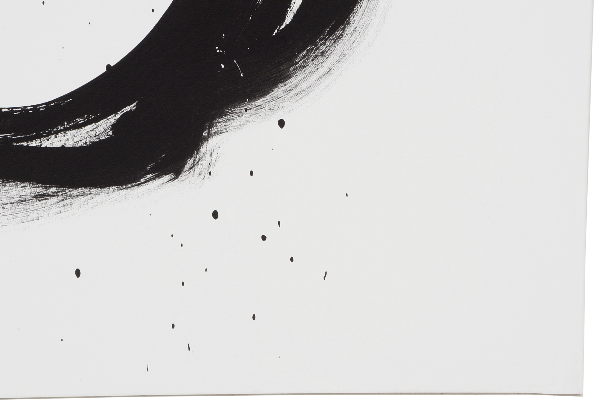 Robbie Kemper Original Abstract Acrylic on Canvas "Big Loop Mark"