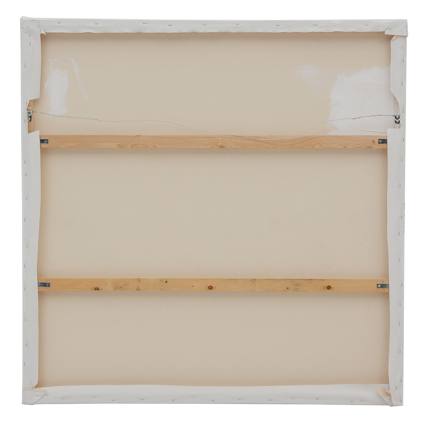 Robbie Kemper Original Abstract Acrylic on Canvas "Big Loop Mark"