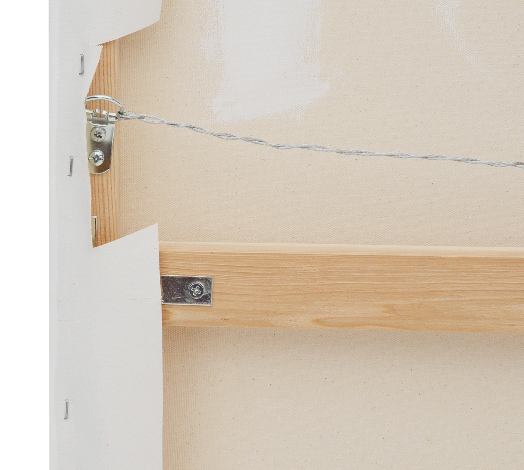 Robbie Kemper Original Abstract Acrylic on Canvas "Big Loop Mark"