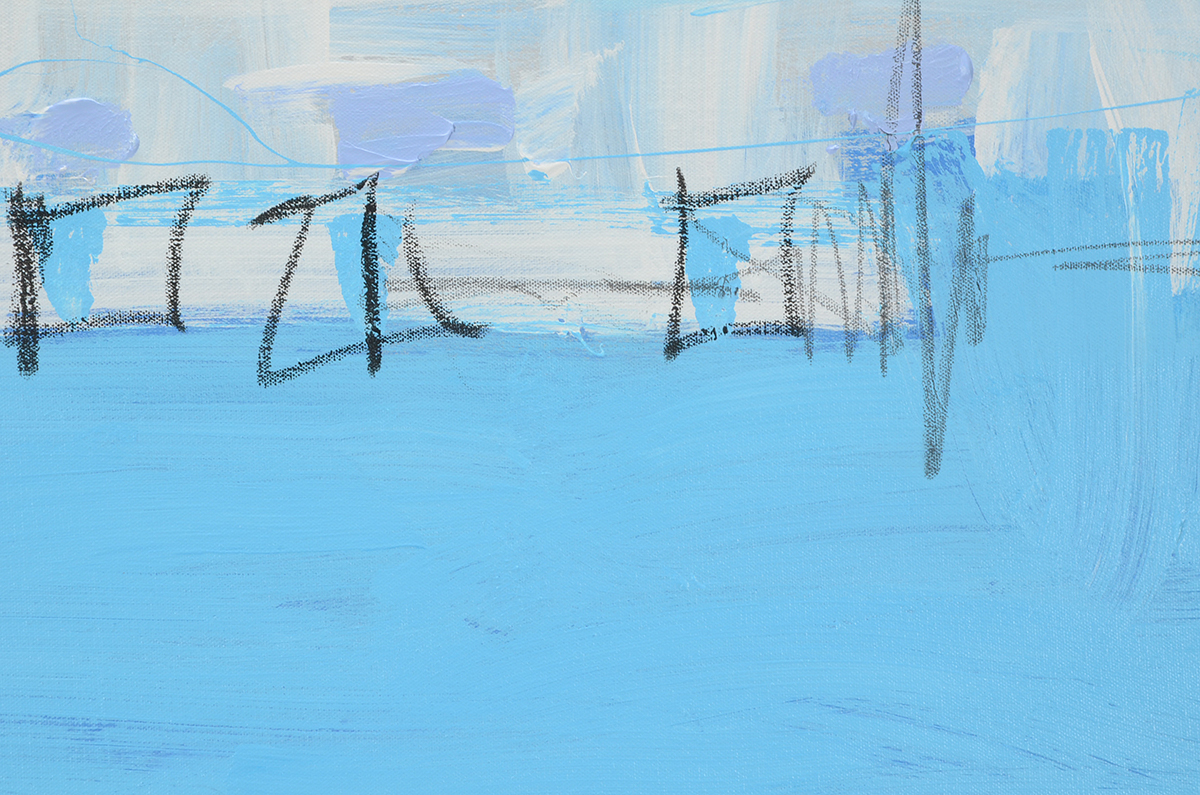 Robbie Kemper Original Mixed Media Painting on Canvas