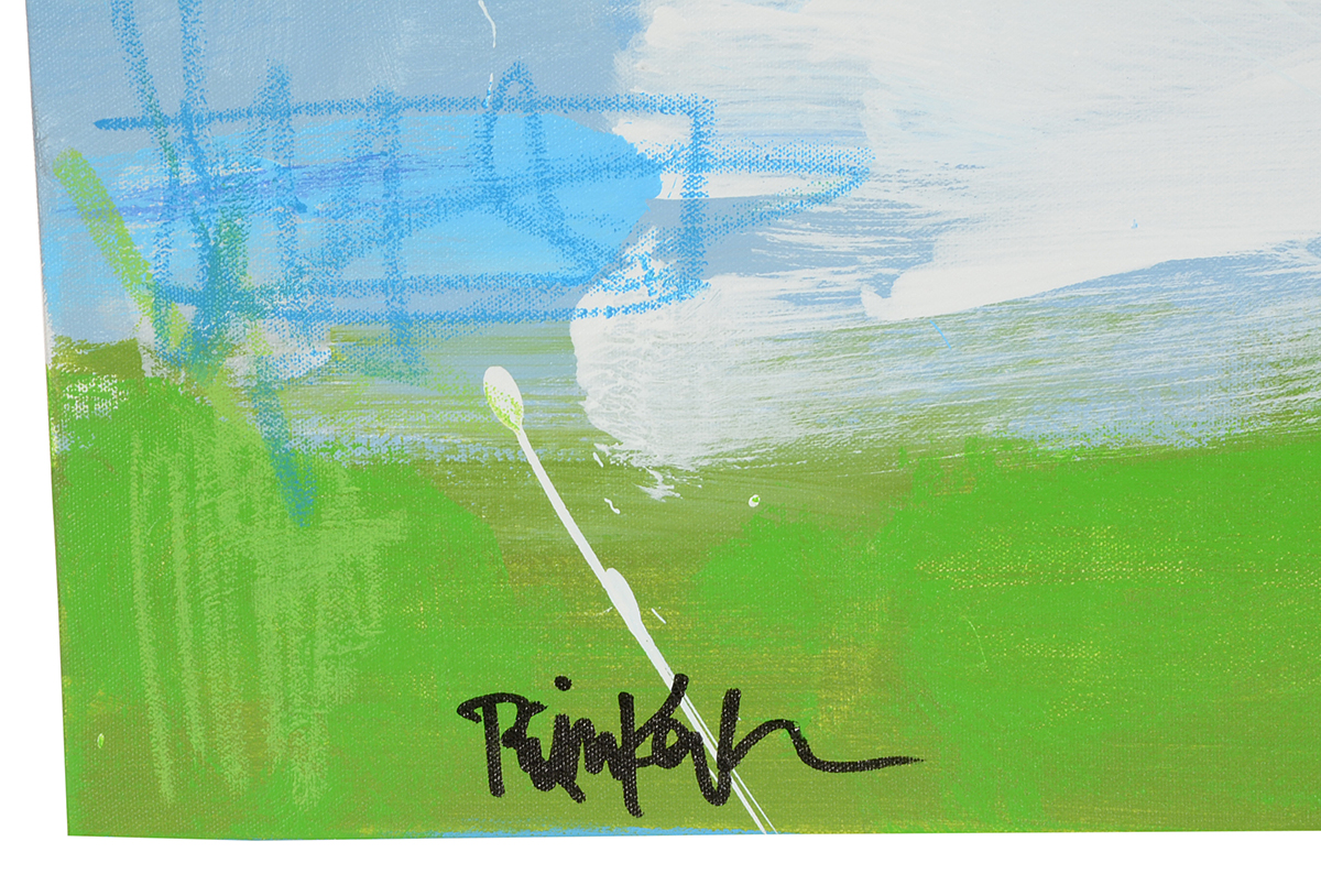 Robbie Kemper Original Mixed Media Painting on Canvas