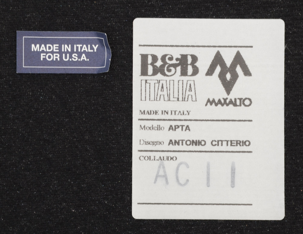 B&B Italia "Maxalto" Upholstered Bench