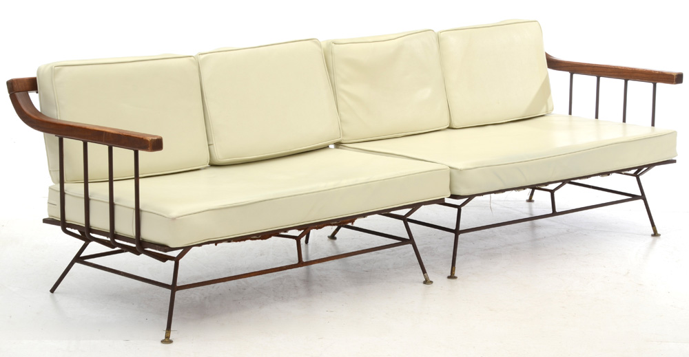 Richard McCarthy Style Modular Sofa and Laminated Coffee Table