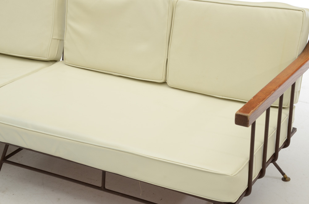 Richard McCarthy Style Modular Sofa and Laminated Coffee Table