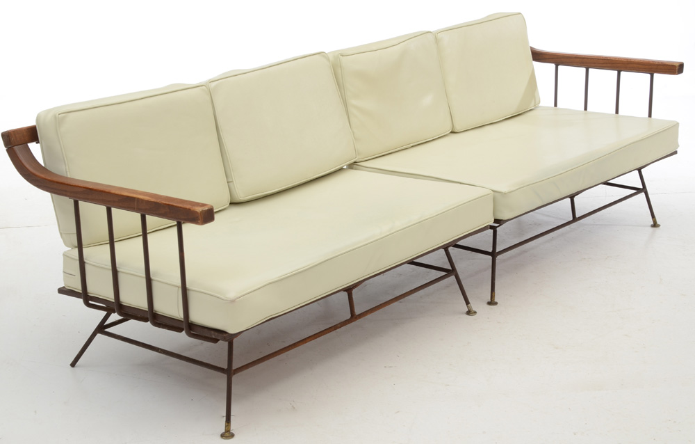 Richard McCarthy Style Modular Sofa and Laminated Coffee Table
