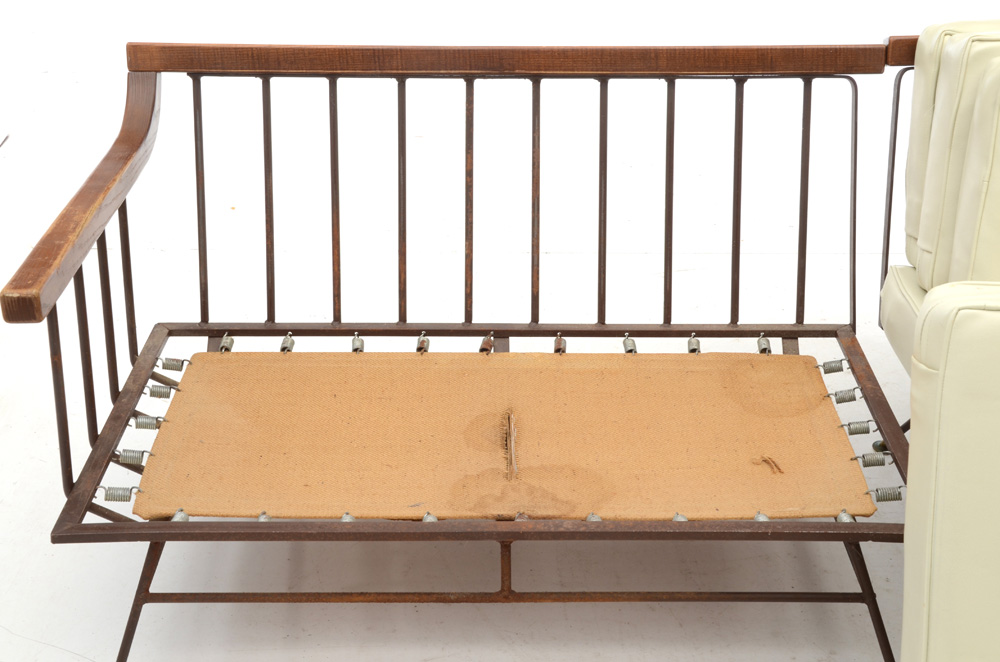 Richard McCarthy Style Modular Sofa and Laminated Coffee Table