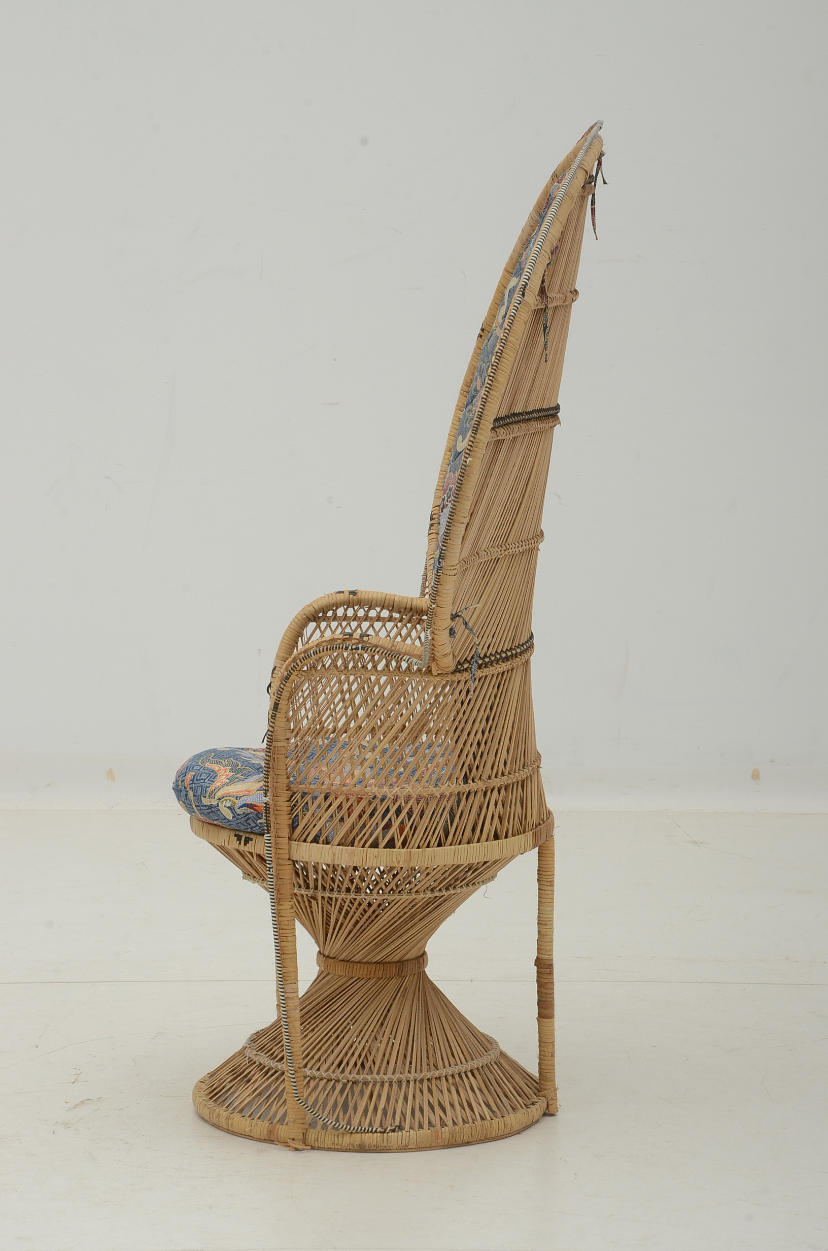Pair of Wicker Peacock Chairs