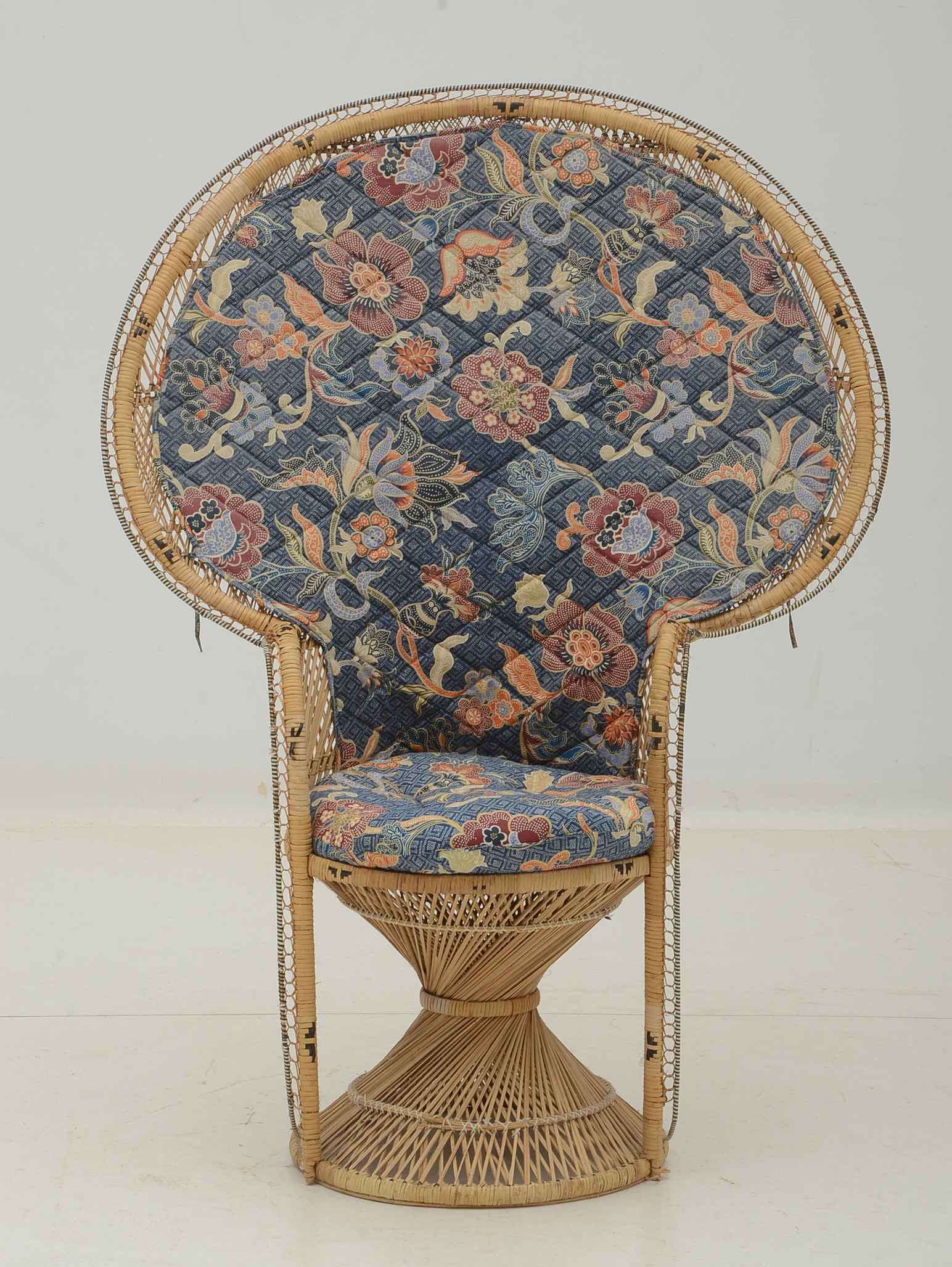 Pair of Wicker Peacock Chairs
