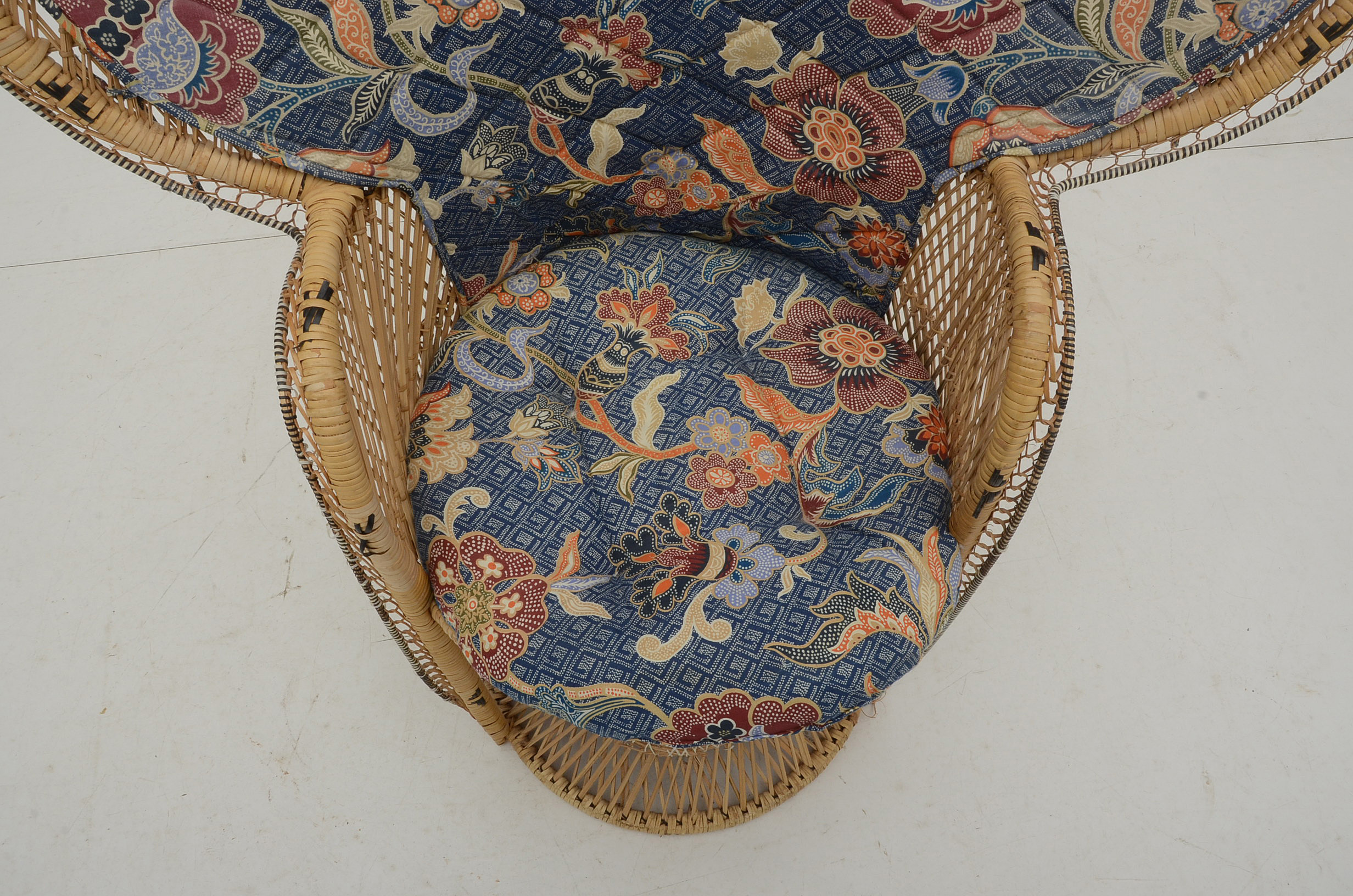 Pair of Wicker Peacock Chairs