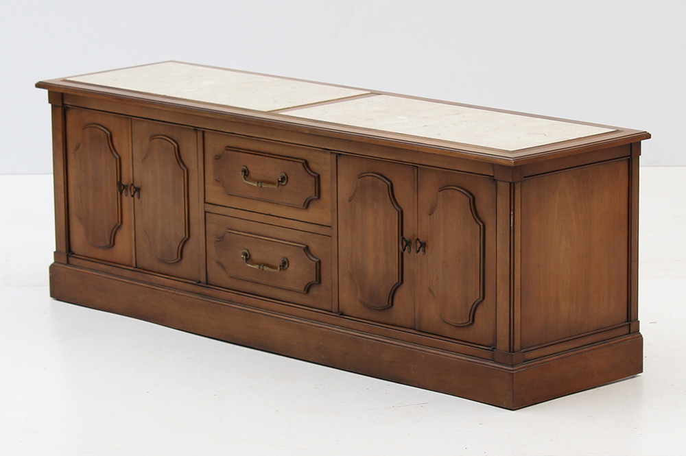 Marble Top Cabinet by Hekman