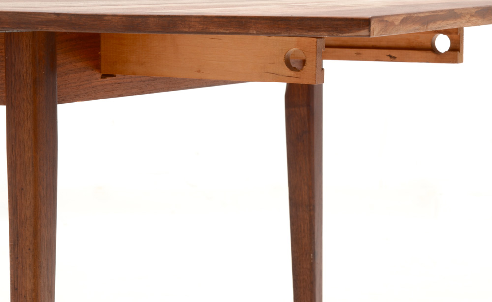 Mid Century Modern Drop Leaf Table with Chairs