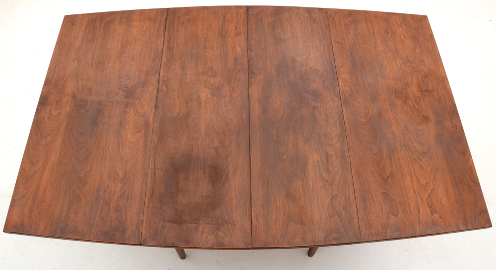 Mid Century Modern Drop Leaf Table with Chairs
