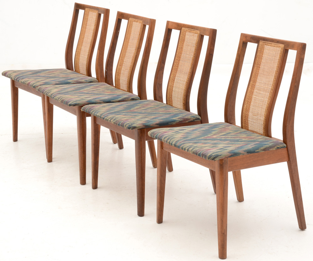 Mid Century Modern Drop Leaf Table with Chairs