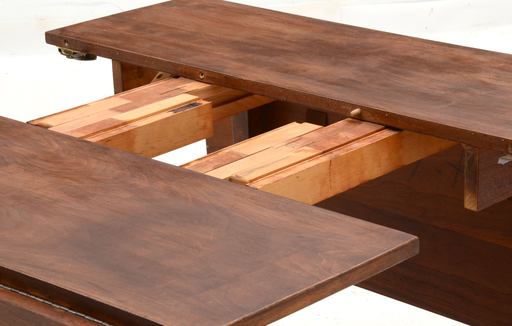 Mid Century Modern Drop Leaf Table with Chairs