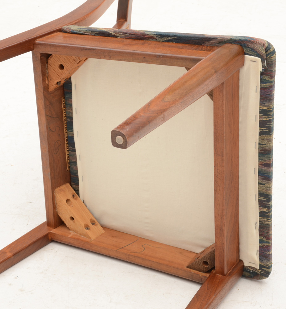 Mid Century Modern Drop Leaf Table with Chairs