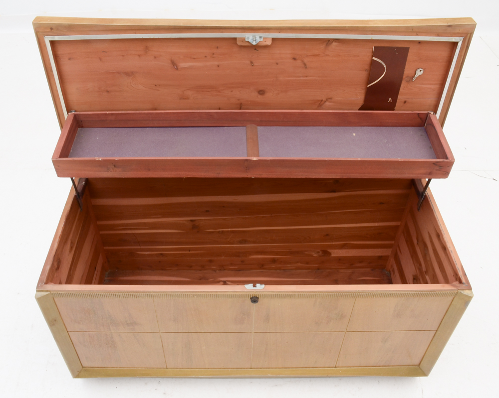 Mid Century Modern Cedar Chest