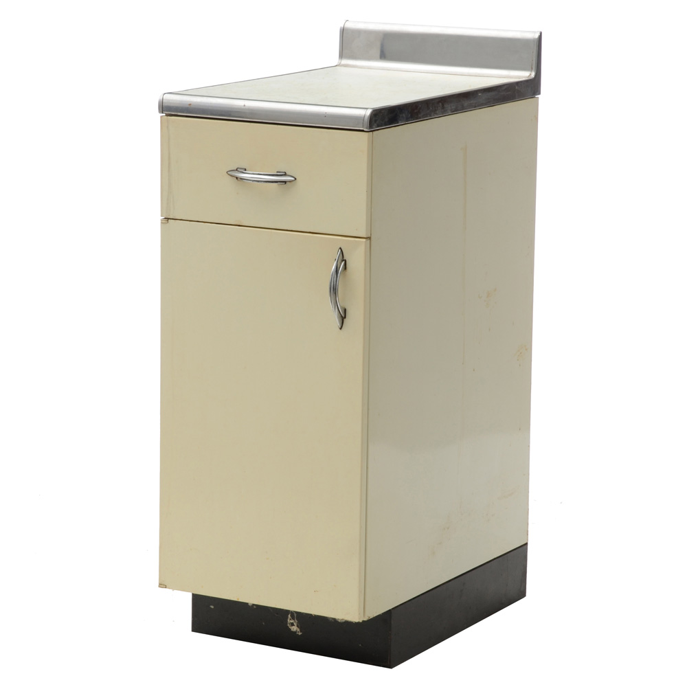 Vintage Metal Kitchen Cabinet