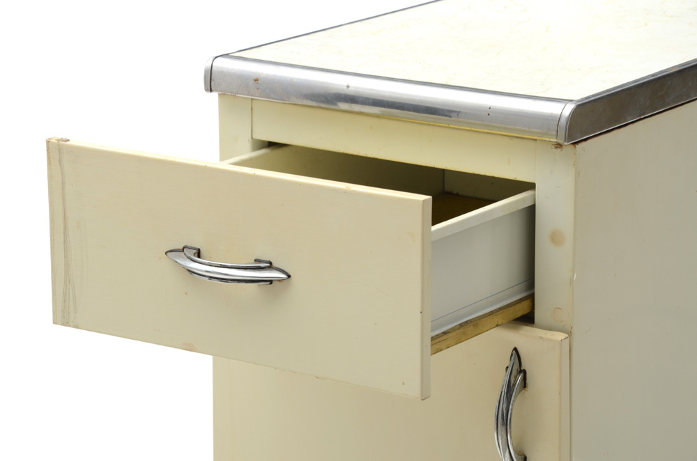 Vintage Metal Kitchen Cabinet