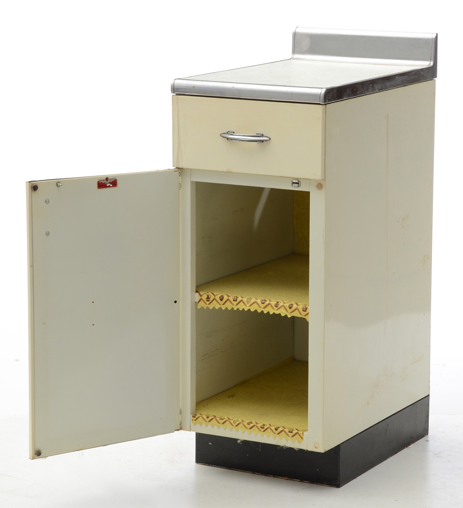 Vintage Metal Kitchen Cabinet