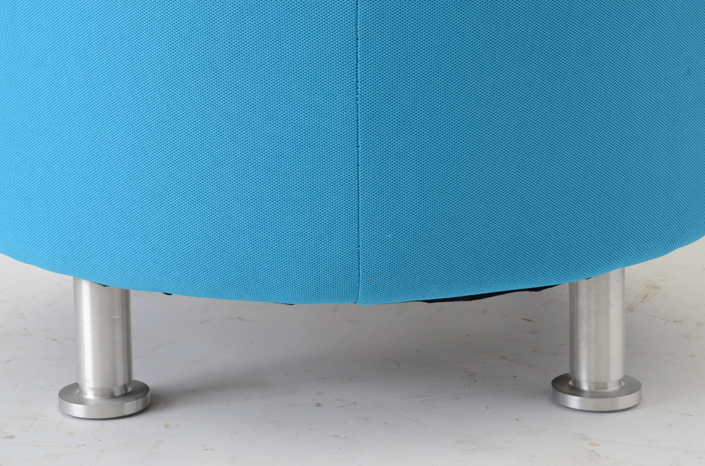 Steelcase "Turnstone" Blue Stool