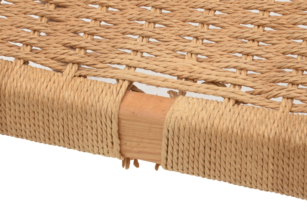 Danish Modern Woven Side Chairs