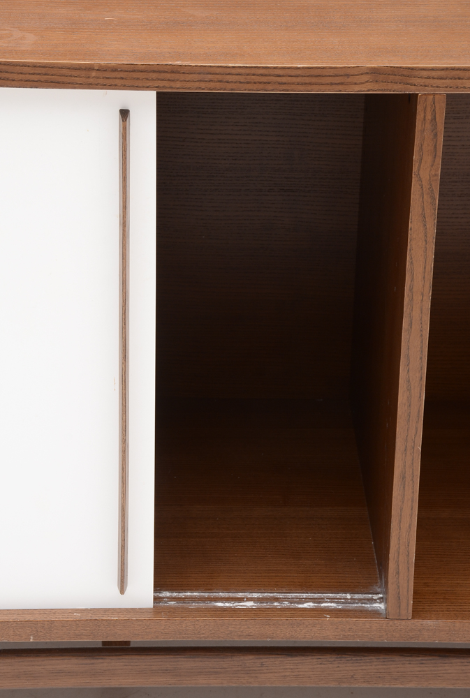 West Elm Walnut Finish Buffet