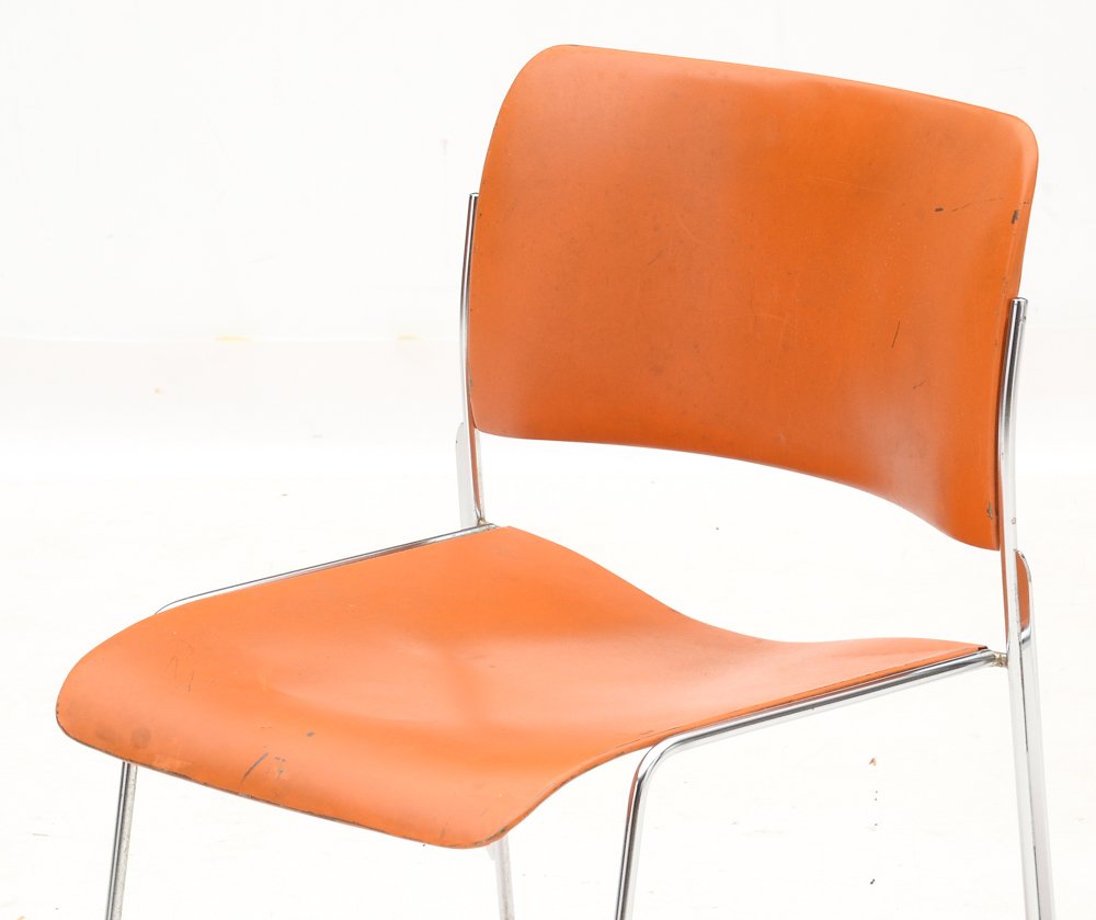 Set of Twelve Stacking "40/4" Chairs