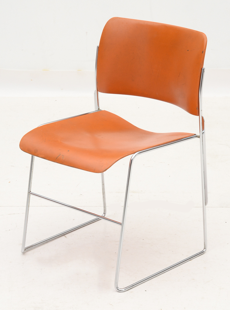 Set of Twelve Stacking "40/4" Chairs