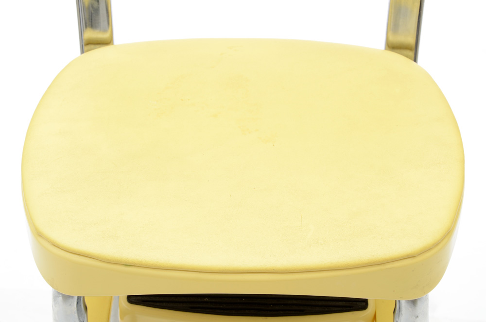 Yellow Metal Cosco Step Stool