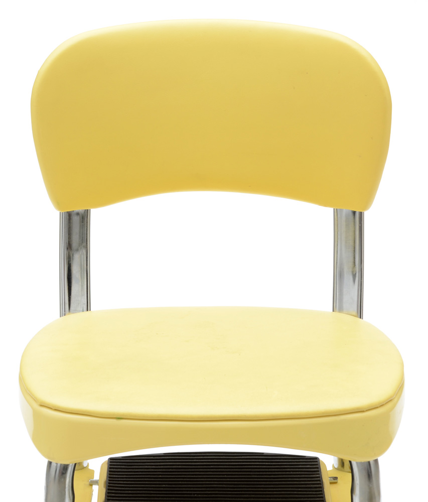 Yellow Metal Cosco Step Stool