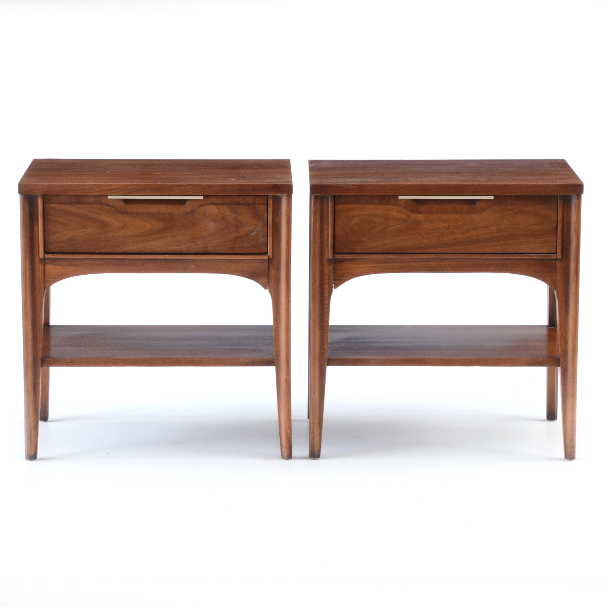 Pair of Kent Coffey "Impact" Nightstands