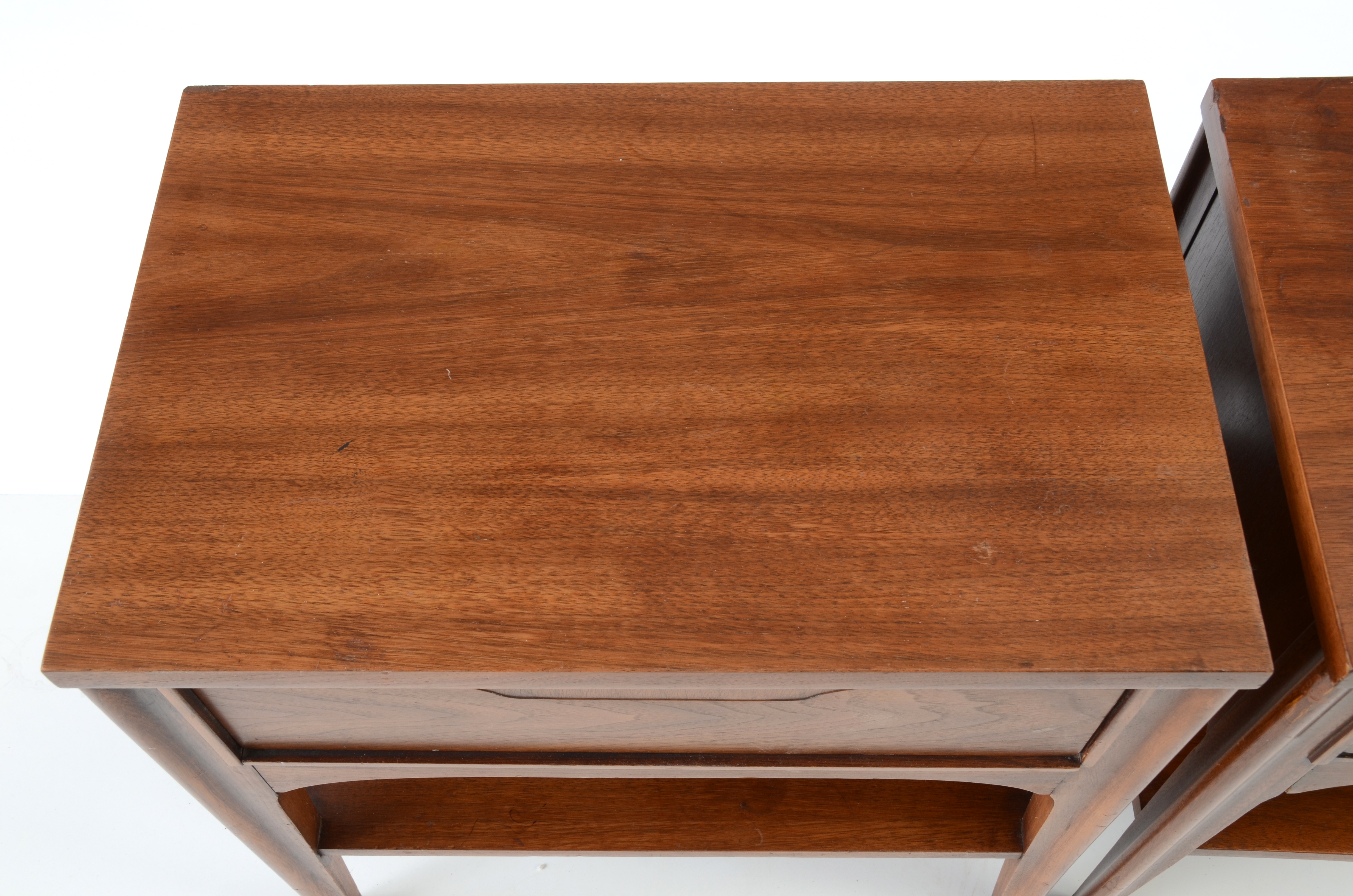 Pair of Kent Coffey "Impact" Nightstands