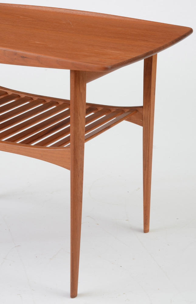 France and Daverkosen Teak End Table