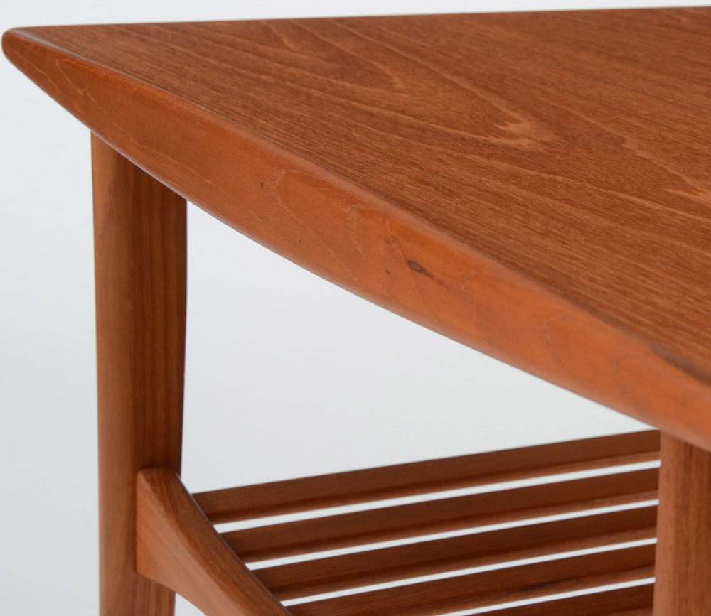 France and Daverkosen Teak End Table