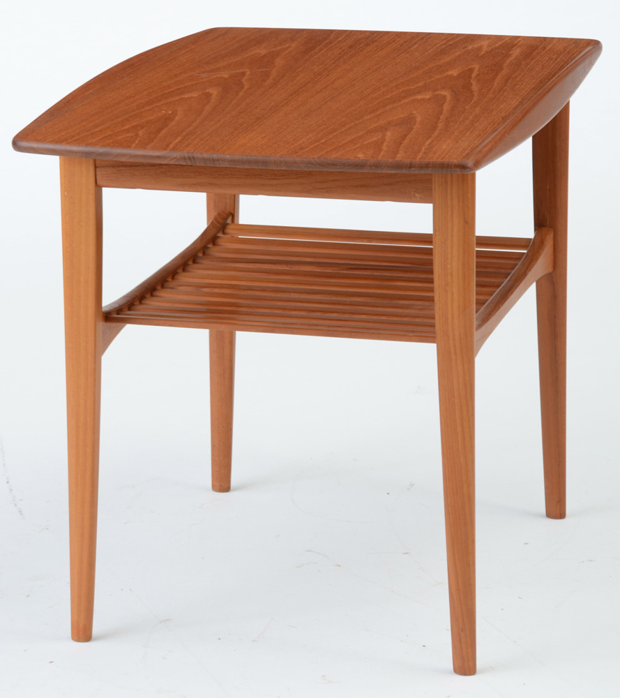 France and Daverkosen Teak End Table