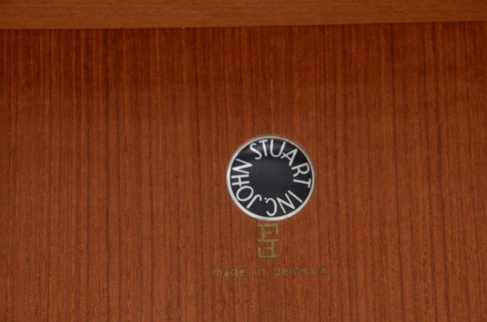 France and Daverkosen Teak End Table