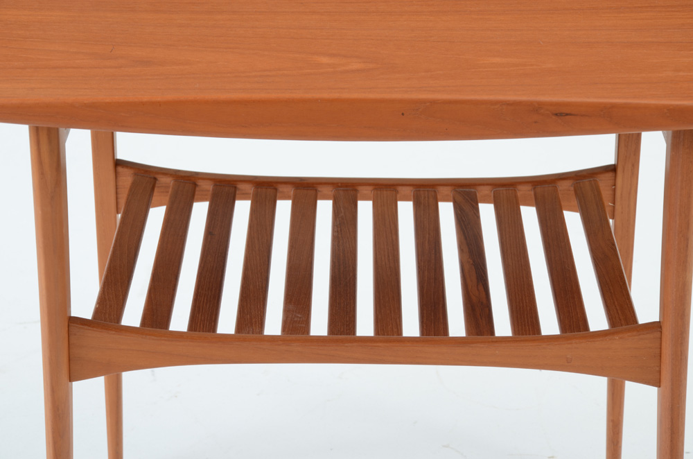 France and Daverkosen Teak End Table