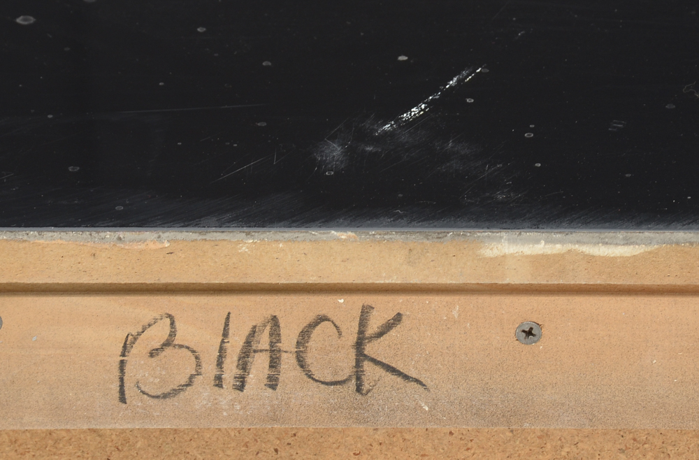 Black Lacquer and Burl Wall Cabinets