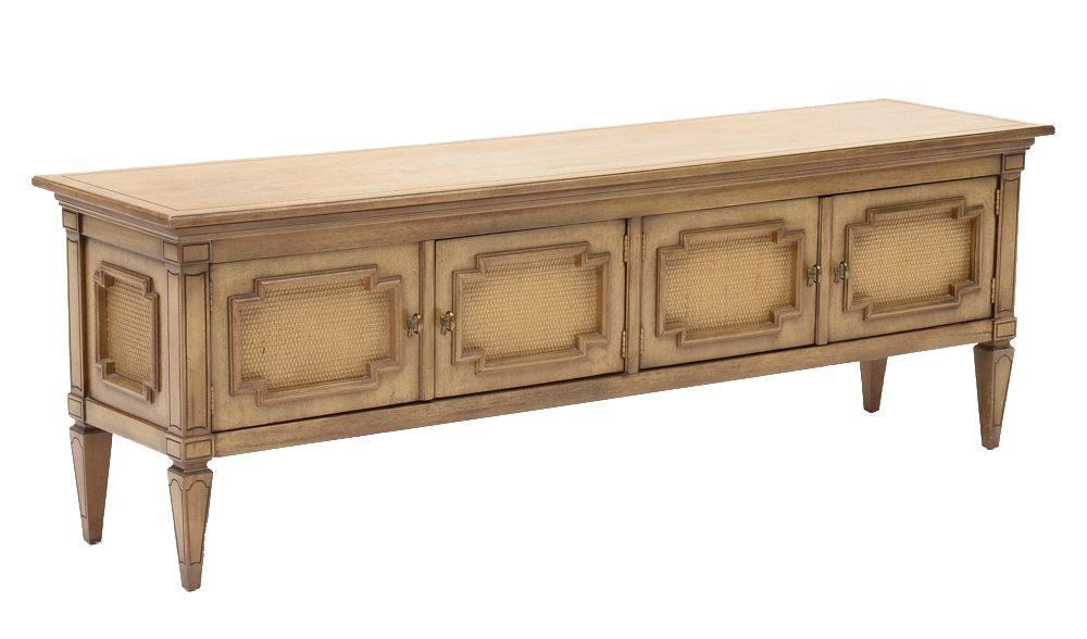 Mid Century Low Console Table