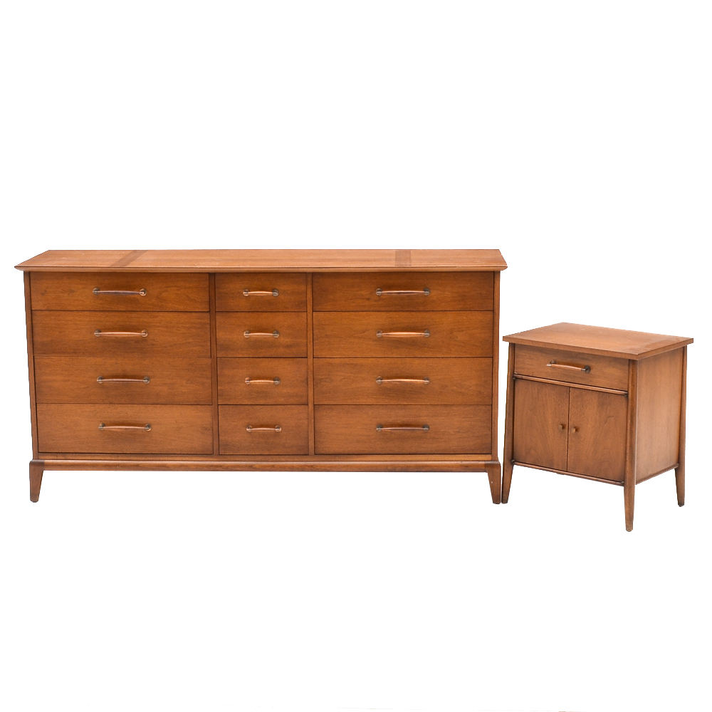 Henredon "Circa '60" Dresser with Nightstand