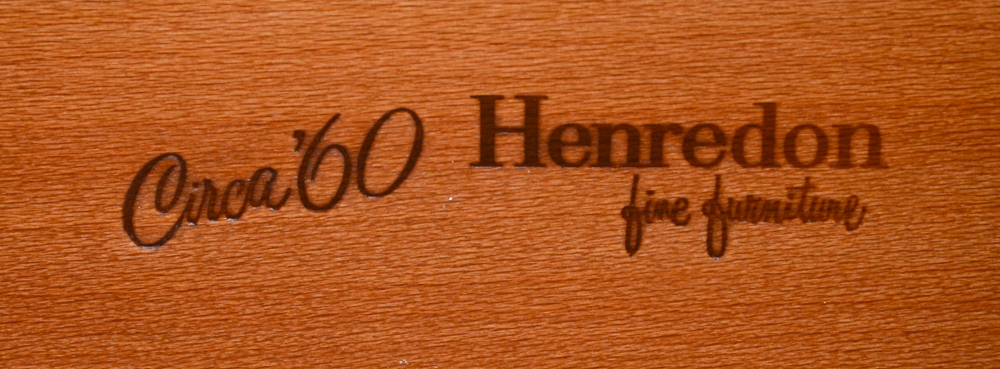 Henredon "Circa '60" Dresser with Nightstand