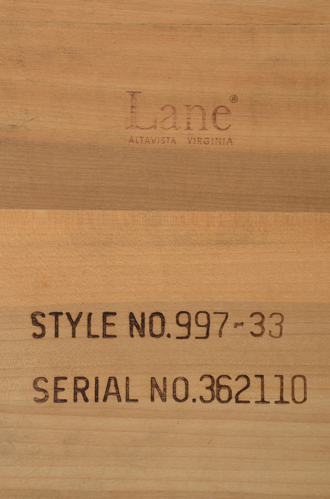 Lane Mid Century Modern Low End Table