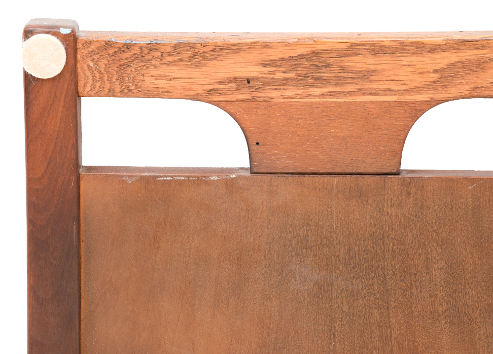 Mid Century Modern Walnut Headboard