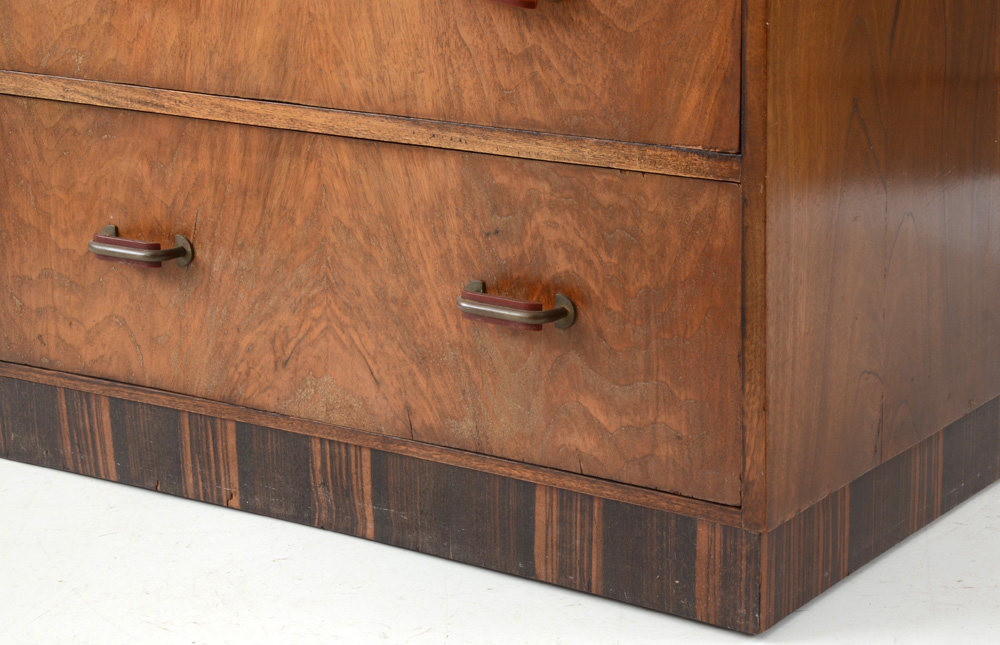 Vintage Walnut Media Cabinet