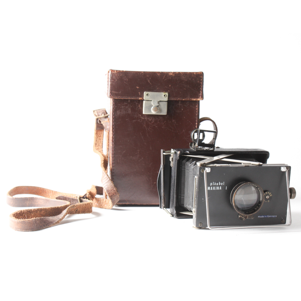 Vintage Plaubel Makina 1 and Case