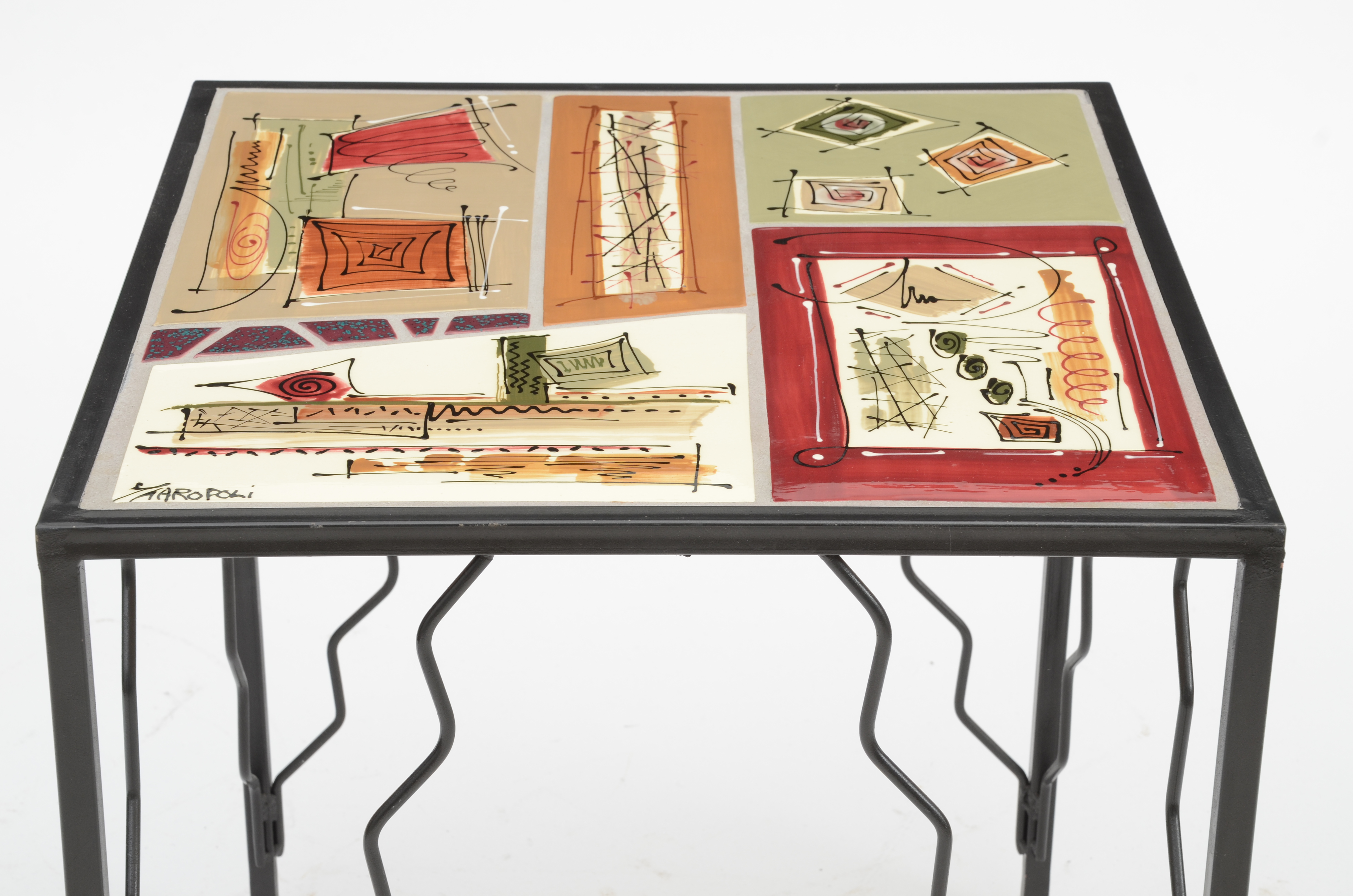 Staropoli Tile Top End Table