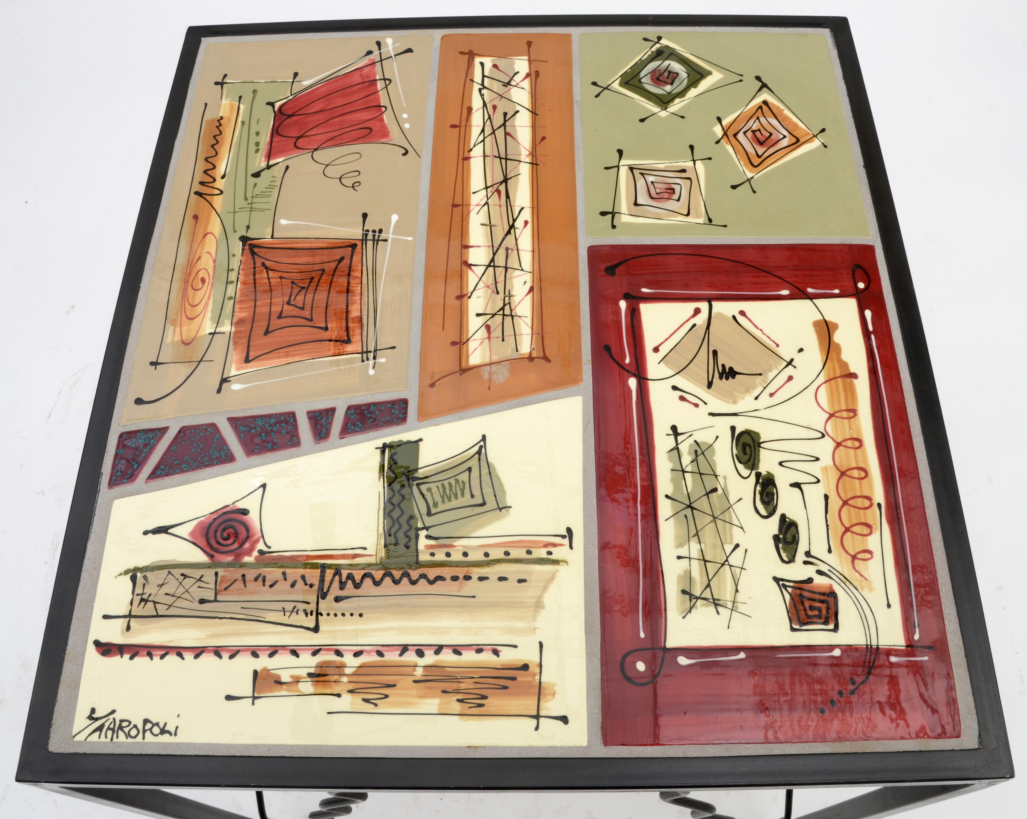 Staropoli Tile Top End Table